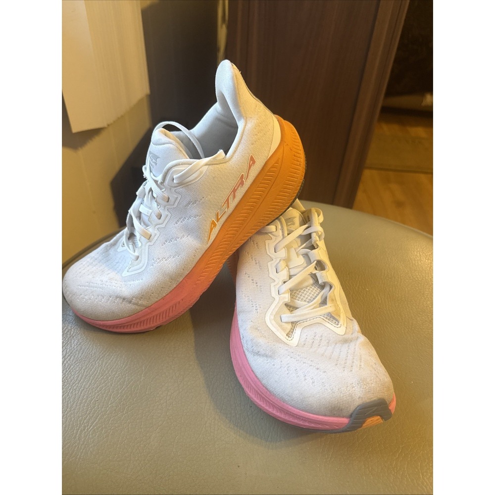 Altra Experience Flow 2 Women's Running Shoes Size 9.5 White Orange